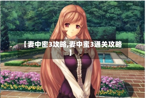 【妻中密3攻略,妻中蜜3通关攻略】